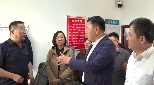 忻州市人大常委会执法检查组来我县...